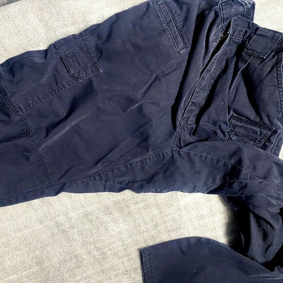 511 Tactical Series Cargo Pants Navy Blue Utility Size 32 x 32 Military Stretch - Picture 12 of 16